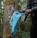 PackTowl Personal Hand Towel, Lake Blue