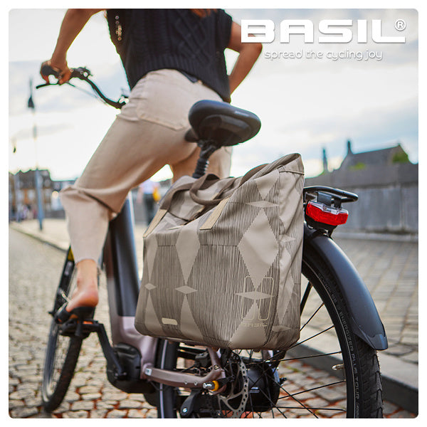Basil Elegance Shopper Bike Bag 20-26L