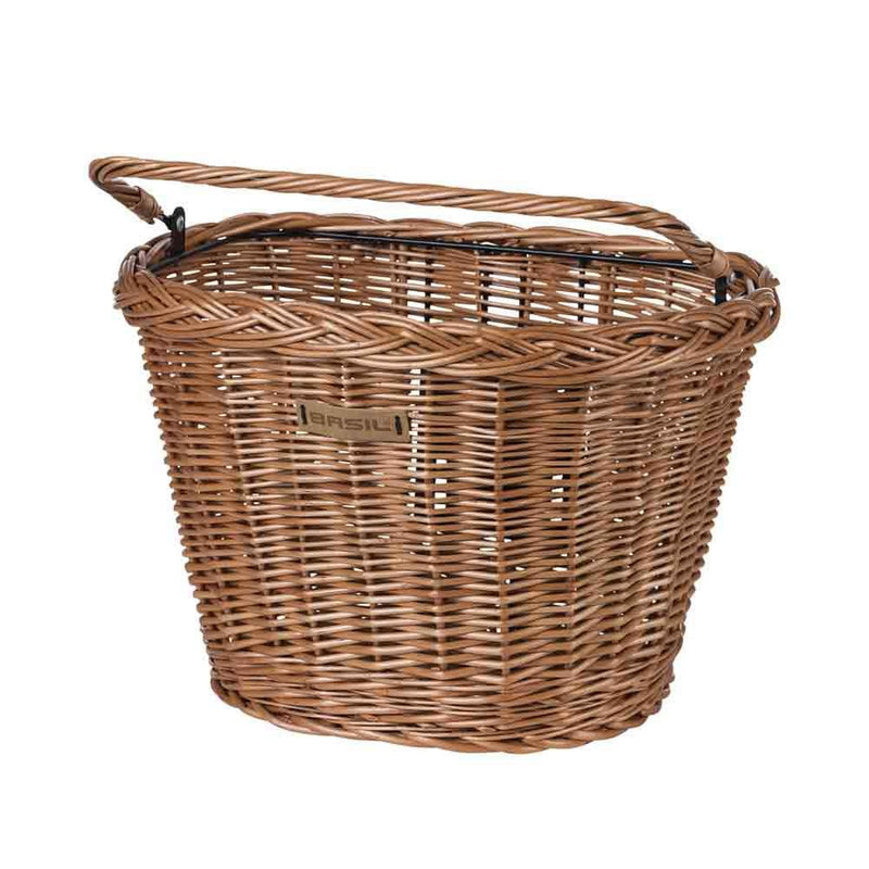 Basil Bremen Wicker KF Front Bike Basket (No KF Mount)