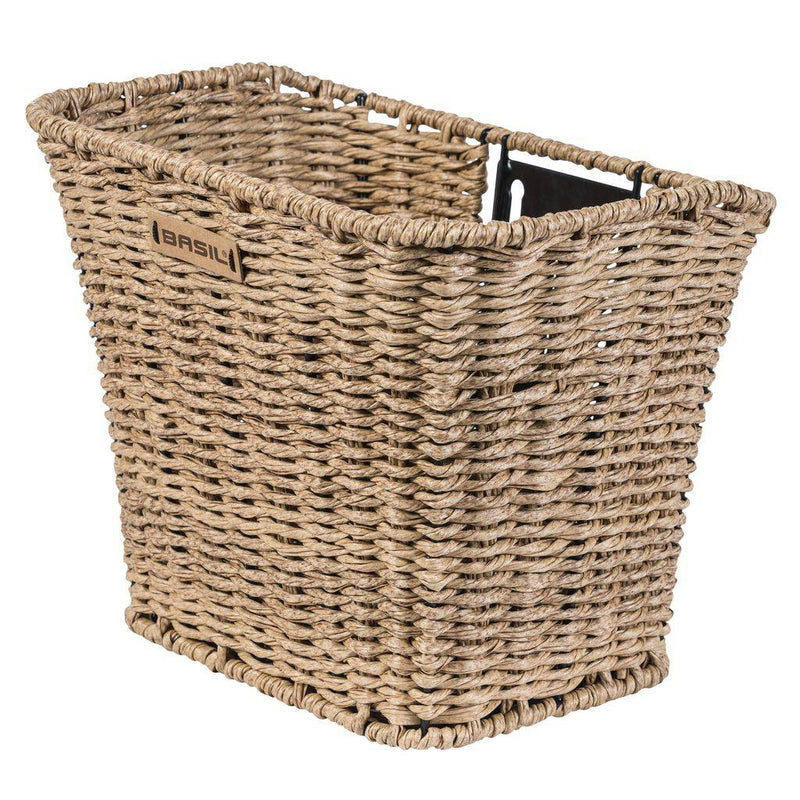 Basil Bremen Rattan Look (FM) Bike Basket (No Stem Mount Holder)