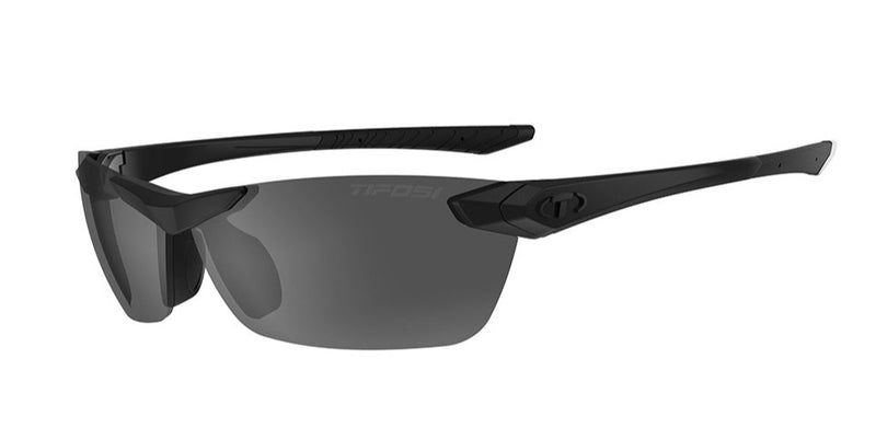 Tifosi Seek 2.0 Sunglasses Blackout with Smoke No Mirror Lens