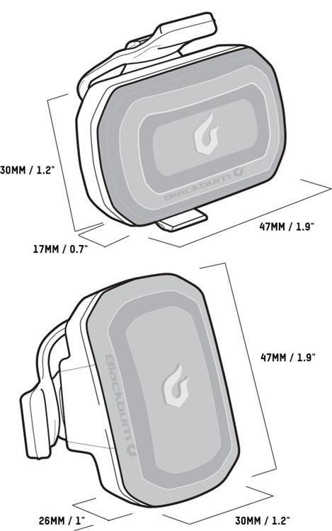Blackburn USB CLICK Front / Rear Combo Pack