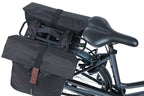Basil City Double Bike Bag MIK 28-32L Black