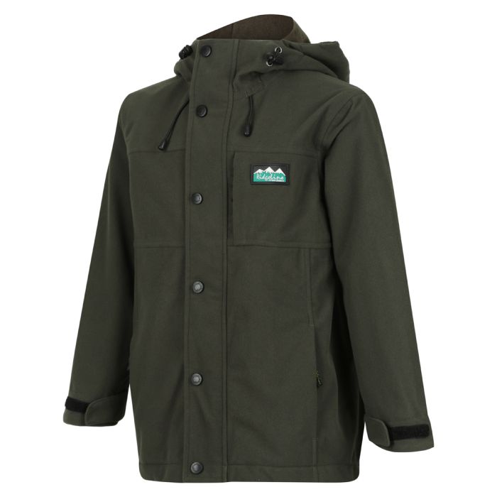 Ridgeline Kids Spray Rain Jacket Forest