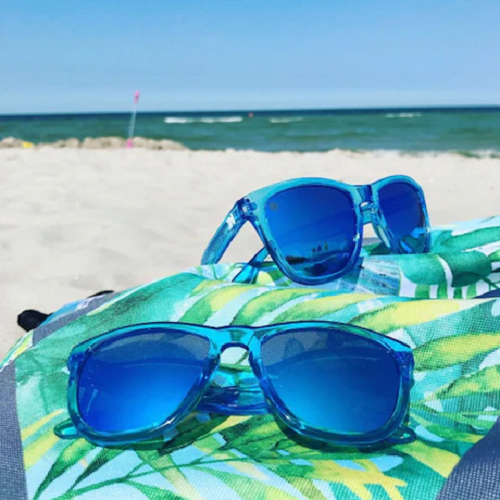 Knockaround Premiums Sunglasses, Blue Monochrome