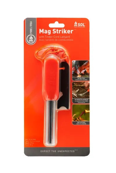 SOL Mag Striker with Tinder Cord