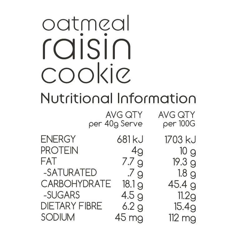 Yum - Oatmeal Raisin Cookie Granola 350g