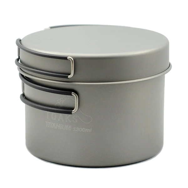 Toaks Titanium 1300ml Pot with Pan