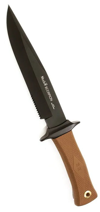 Muela Scorpion 18NM Fixed Blade Black/Desert Knife