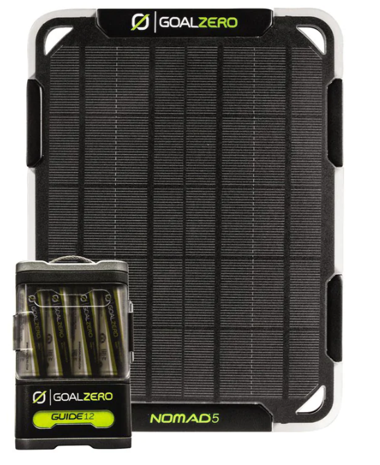 Goal Zero Guide 12 Solar AA/AAA Charge Kit