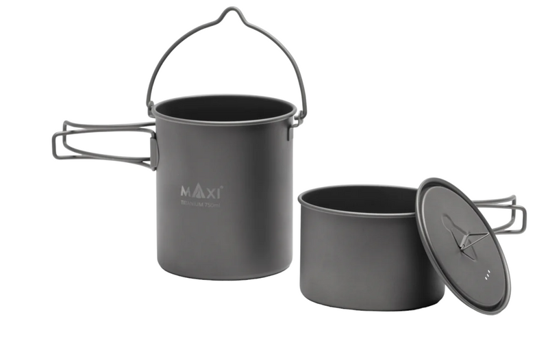 Maxi Ultra Lightweight Dual 420-750 Pot with Bail Handle