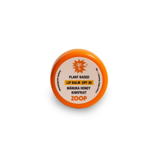 Zoop SPF30 Lip Balm - Manuka Honey and Kiwi Fruit
