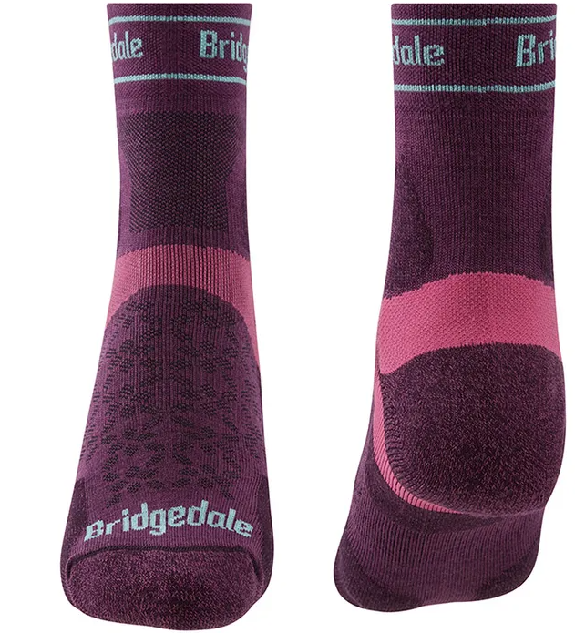 Bridgedale Women's Trail Run Ultra-Light Merino Crew Sock