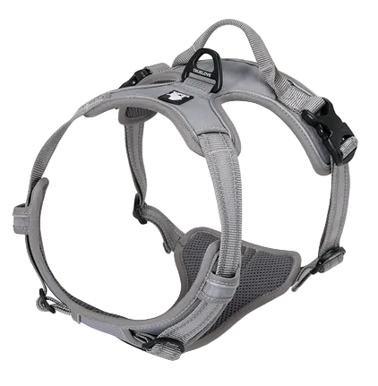 True Love Deluxe Mesh Harness Grey M