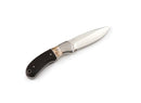 Whitby Staghorn & Ebony Knife with Sheath 8.9cm | Gearshop NZ