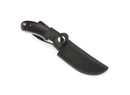 Whitby Staghorn & Ebony Knife with Sheath 8.9cm | Gearshop NZ