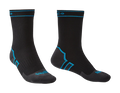 Bridgedale Storm Midweight Boot Length Socks, Black/Blue