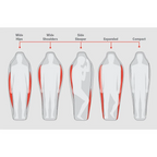 Big Agnes Torchlight -1degC Downtek Sleeping Bag, Regular, LH