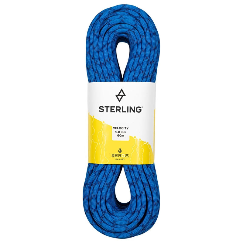 Sterling Velocity 9.8 Xeros Rope - Blue - 60m