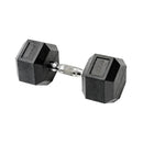 York Hexagonal Rubber Dumbbell