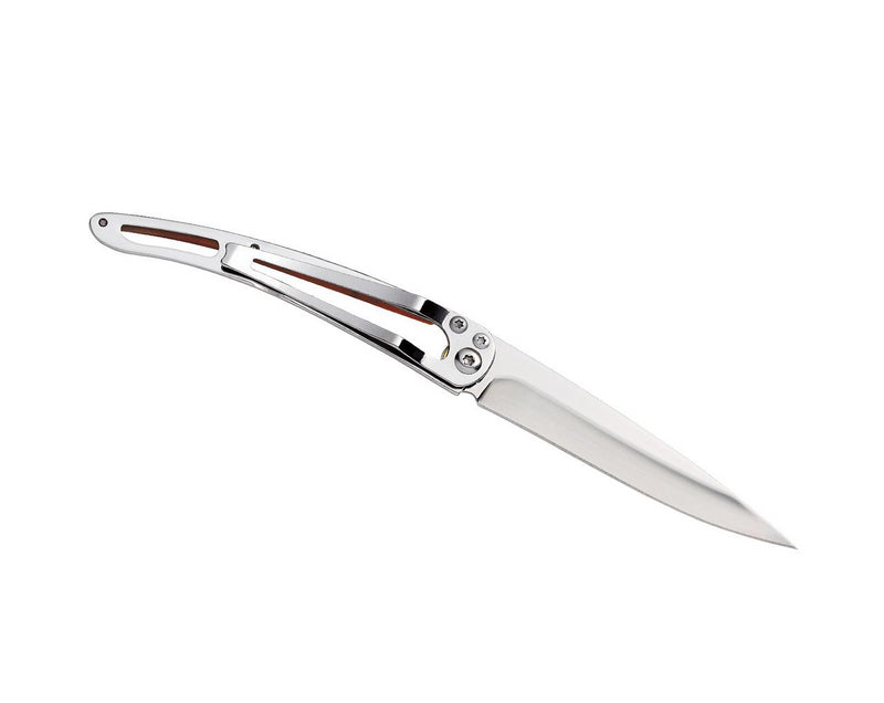 Deejo Mirror 37g Knife with Coral Handle, Jungle