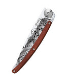 Deejo Mirror 37g Knife with Coral Handle, Jungle