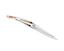 Deejo Mirror 37g Knife with Tortoiseshell Handle, Aviation