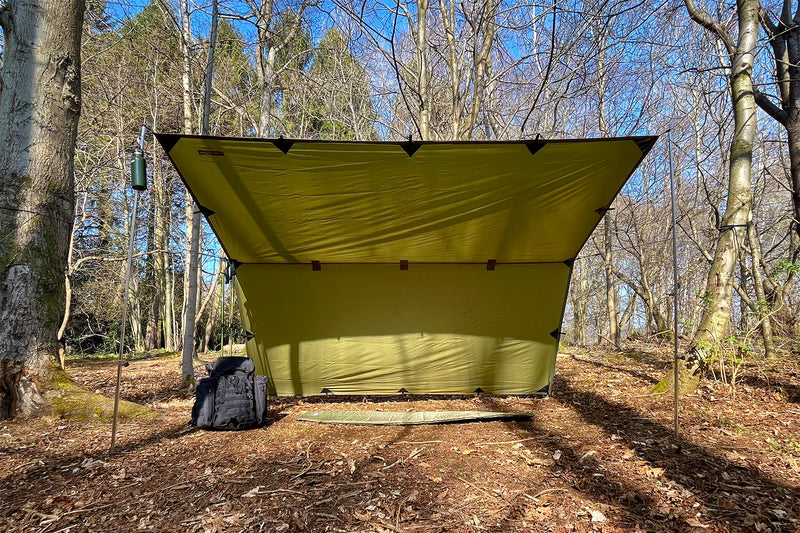 DD Hammocks Recycled Tarp 3 x 2.9 Olive Drab