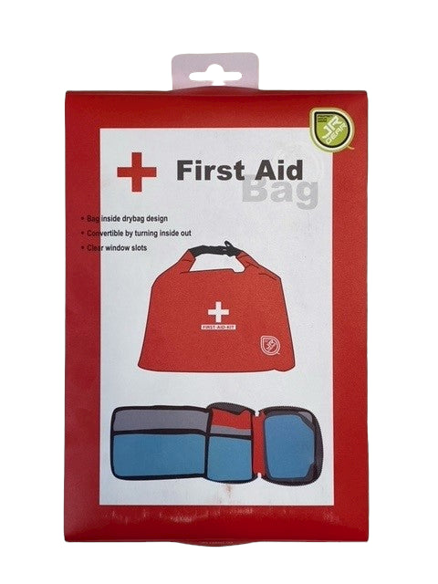 JR Gear First Aid Pack Bag Red