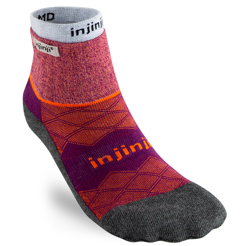 Injinji RUNNER + LINER Womens Mini-Crew