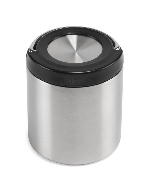 Klean Kanteen TK Canister Insul 237ml/ 8oz -Brushed Stainless)