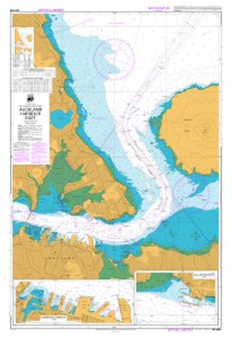 LINZ Hydrograpic Chart