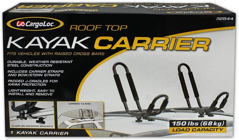 Kayak Carrier For Vehicle Roof