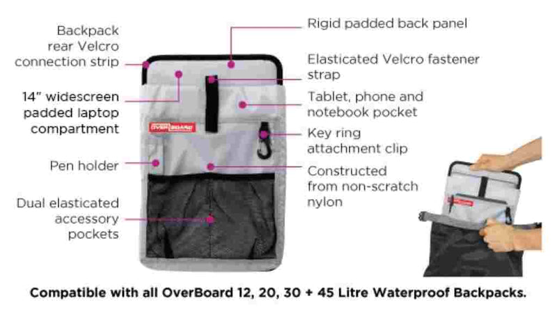Overboard Laptop Backpack Tidy