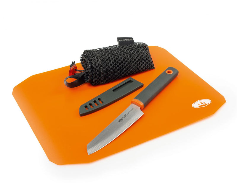 GSI Santoku Cutting Board Knife Set