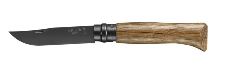 Opinel 8 Oak Knife with Black Blade in Gift Box