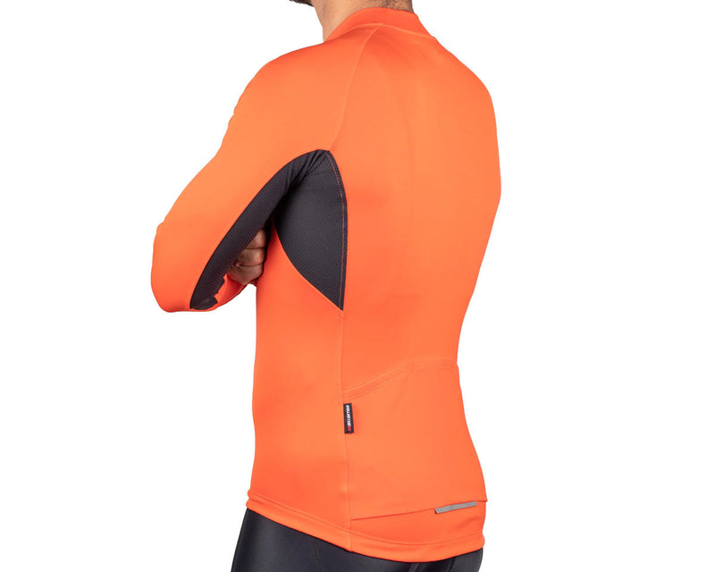 Bellwether Mens Sol-Air UPF 40+ Cycle Jersey Orange