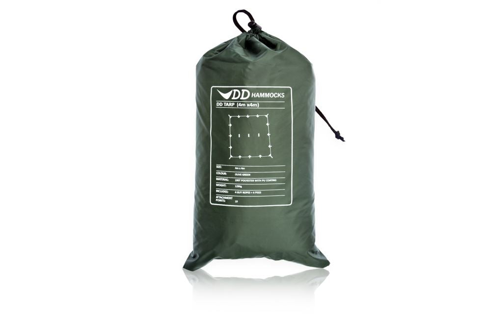 DD Hammocks 4 x 4 Tarp | Gearshop NZ