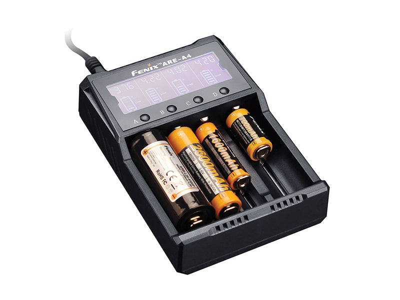 Fenix ARE-A4 Battery Charger - 4 Slot