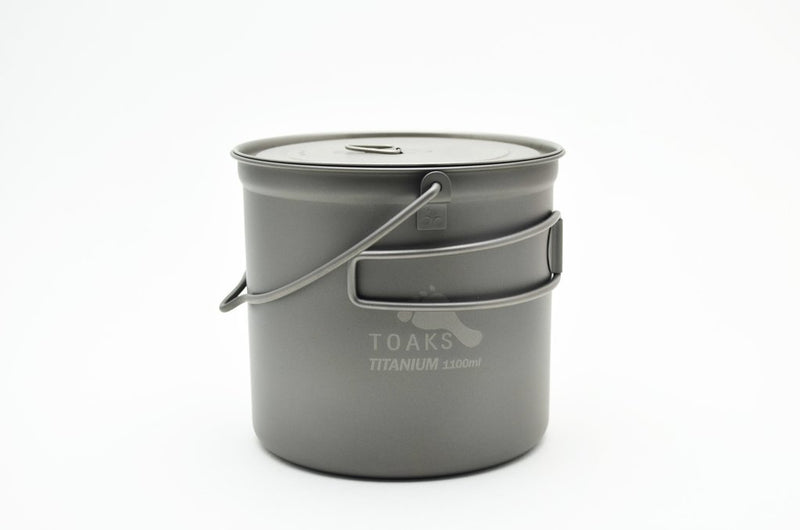 Toaks Titanium 1100ml Pot With Bail Handle