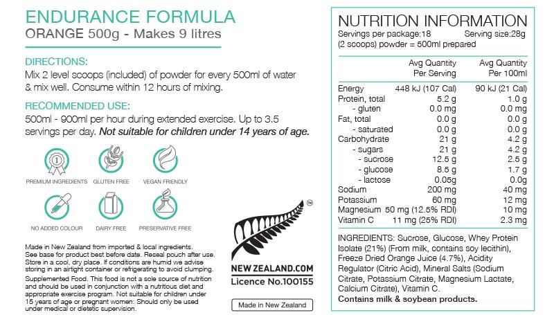 Pure Endurance Formula 500g