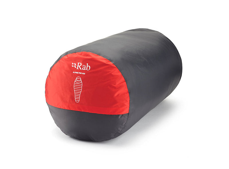 Rab Alpine Pro 600 Sleeping Bag, LH Zip, Std