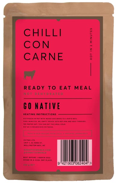 Go Native Chilli Con Carne, 250g