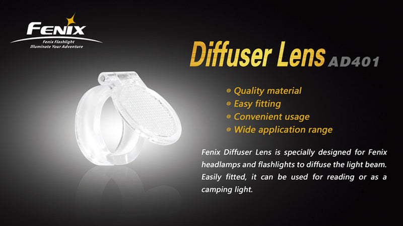 Fenix Headlamp Diffuser Lens