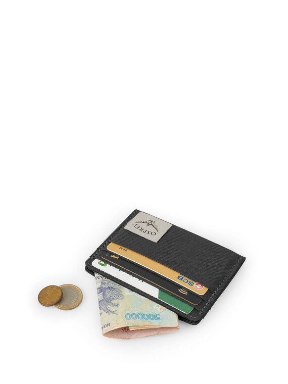 Osprey Arcane Card Wallet, Stonewash Black