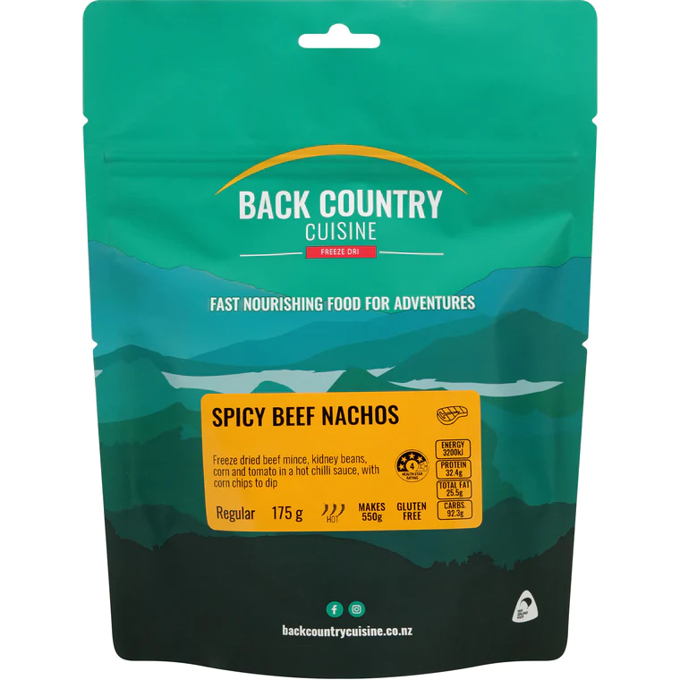 Back Country Spicy Beef Nachos