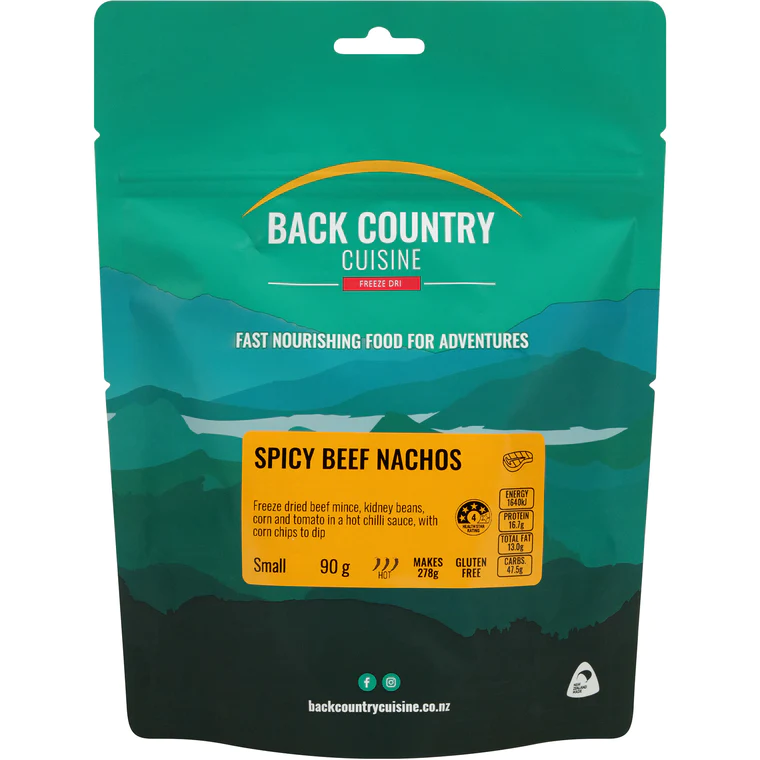 Back Country Spicy Beef Nachos