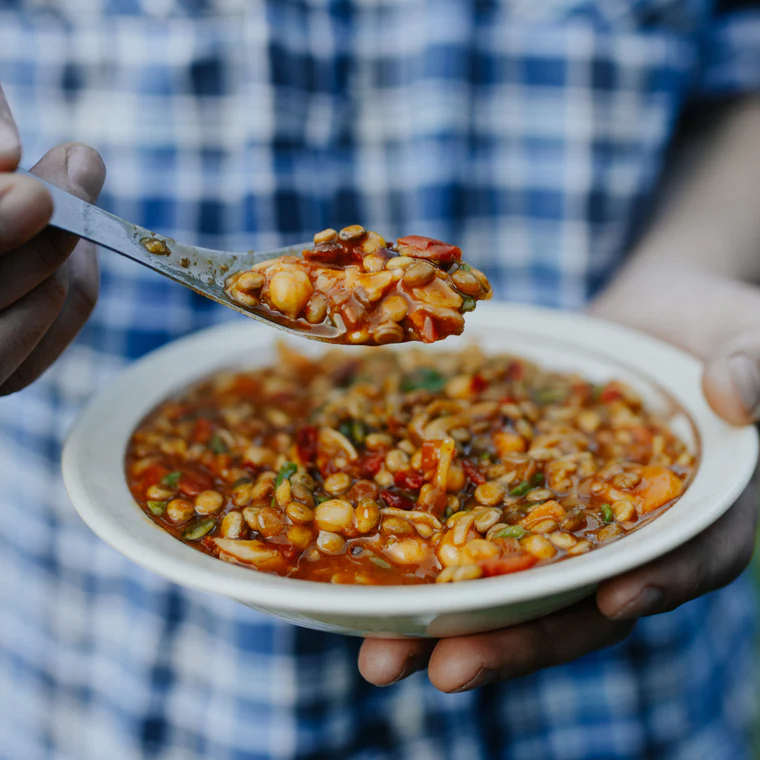 Outdoor Gourmet Vegan Lentil Dahl - Serves 2