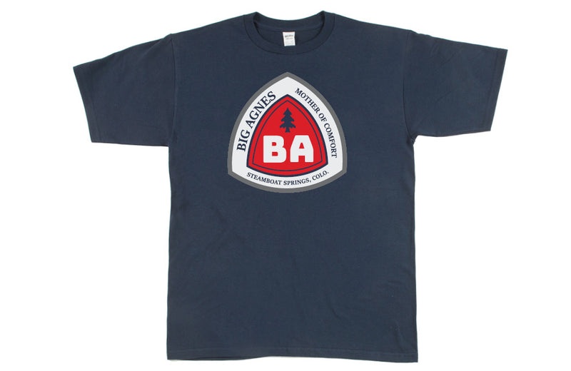 Big Agnes Mens Blaze Logo T-Shirt