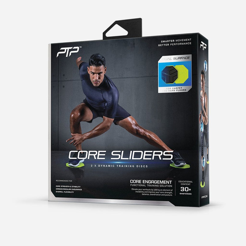 PTP Fitness Core Sliders 2 pack